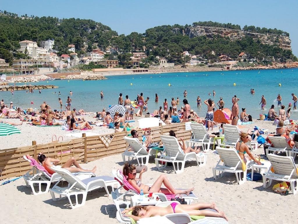 La Maisonnette De La Plage Du Rouet Кари Ле Рует Екстериор снимка